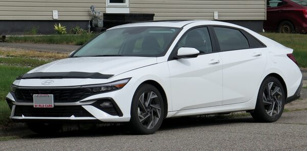 2. 2026 Hyundai Elantra Hybrid Blue