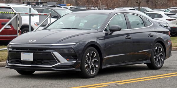 6. 2026 Hyundai Sonata Hybrid Blue